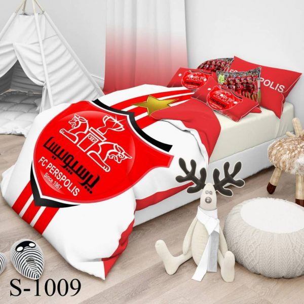 روتختی و ملحفه ( تک نفره ) پرسپولیس S1009