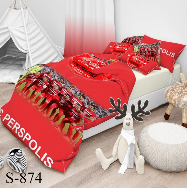 روتختی و ملحفه ( تک نفره ) پرسپولیس S874