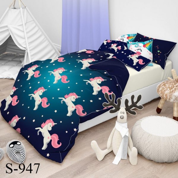 روتختی و ملحفه ( تک نفره ) S947 Unicorn