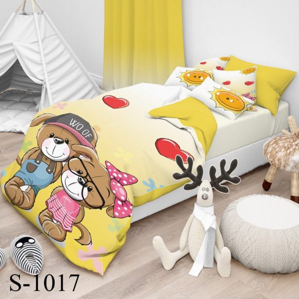 روتختی و ملحفه ( تک نفره ) طرح خرگوش کد S1017