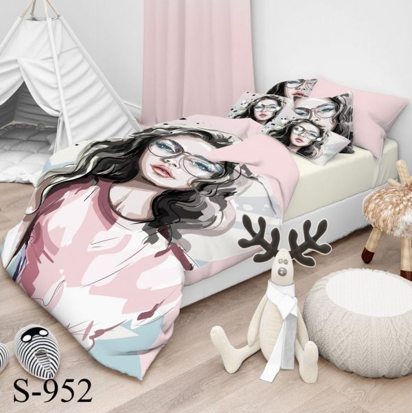 روتختی و ملحفه ( تک نفره ) دختر S952