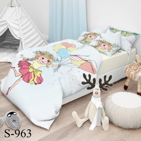 روتختی و ملحفه ( تک نفره ) دختر S963