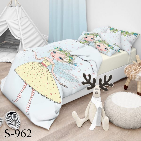 روتختی و ملحفه ( تک نفره ) دختر S962