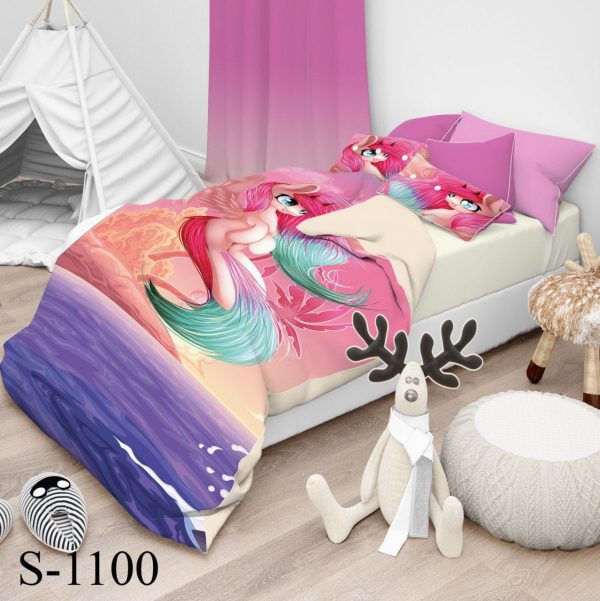 روتختی و ملحفه ( تک نفره ) Unicorn کد S1100