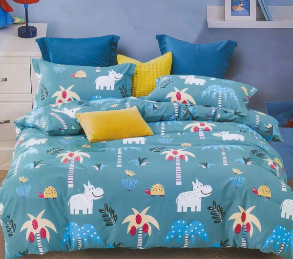 روتختی و ملحفه (دو نفره) طرح آفریقا کد Africa