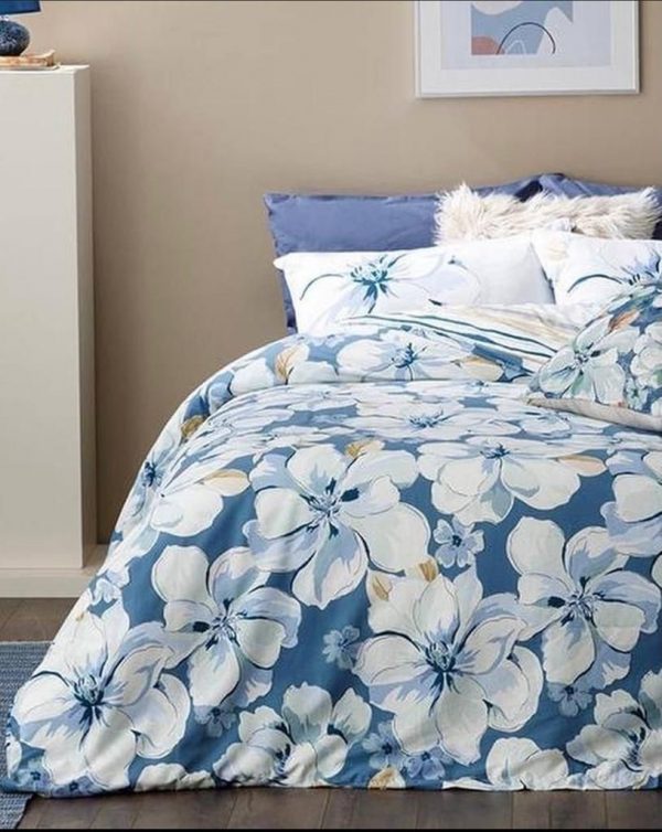 روتختی و ملحفه (دو نفره) طرح گل کد B10