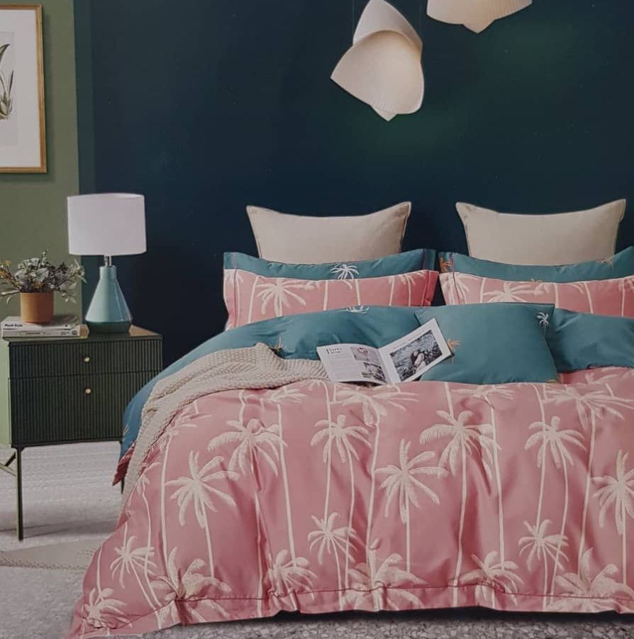 روتختی و ملحفه (دو نفره) طرح درخت خرما کد B18