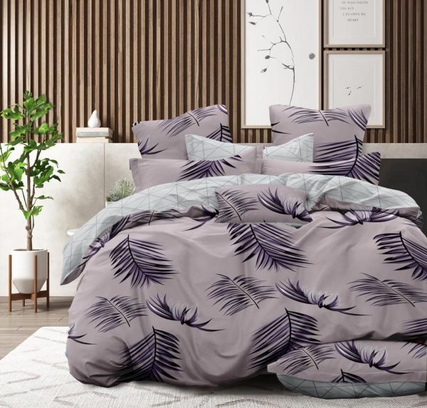 روتختی و ملحفه (دو نفره) طرح برگ کد C01