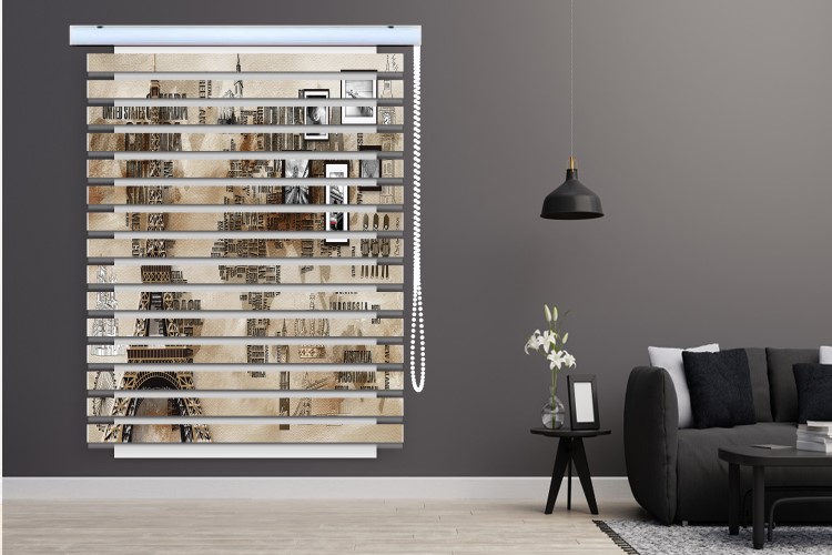 پرده زبرا طرح شهر کد ZB2011