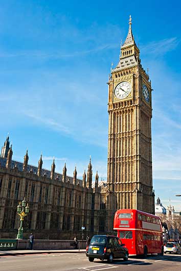 پوستر طرح برج ساعت لندن C2030