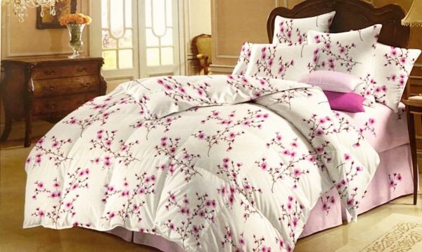 روتختی و ملحفه (دو نفره) طرح درخت کد C21