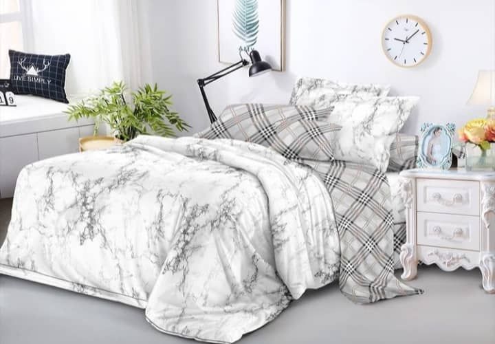 روتختی و ملحفه (دو نفره) طرح سنگ کد C37