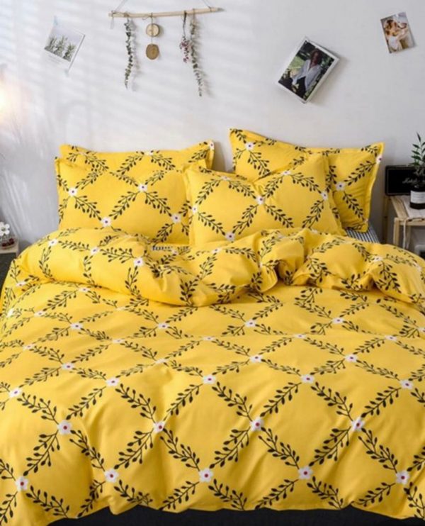 روتختی و ملحفه (دو نفره) طرح گل کد C39