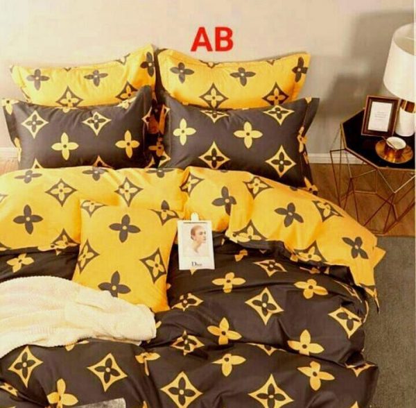 روتختی و ملحفه (دو نفره) طرح گل کد C46