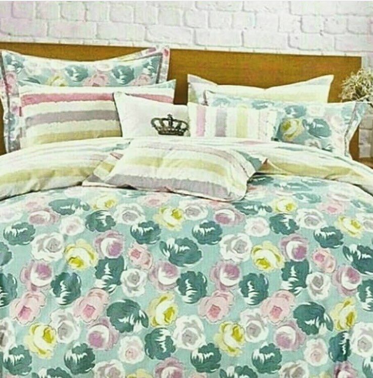 روتختی و ملحفه (دو نفره) طرح گل کد C06