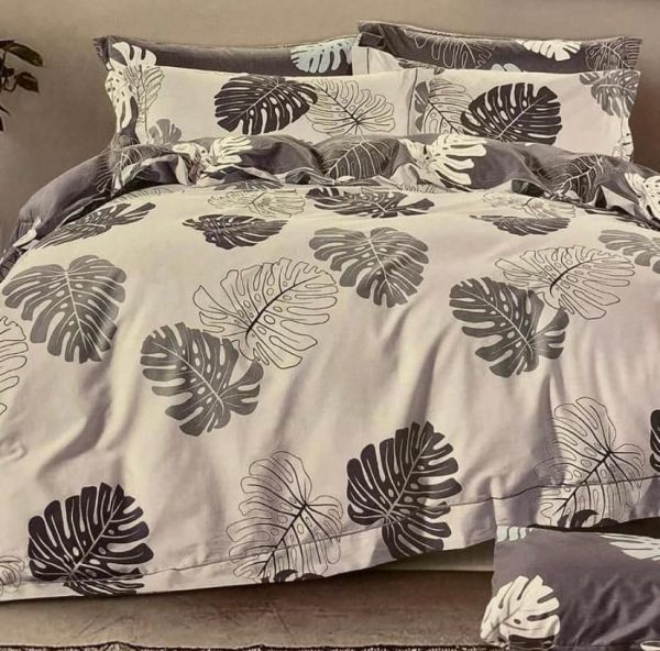 روتختی و ملحفه (دو نفره) طرح برگ کد C08