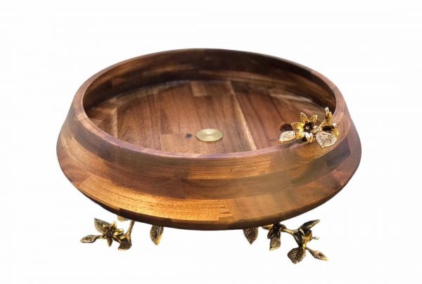 میوه خوری پایه دار طرح دیگچه کد 2051