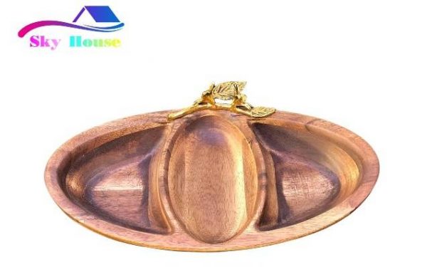 اردو خوری 3 خانه متوسط قایقی طرح Acacia کد 2063