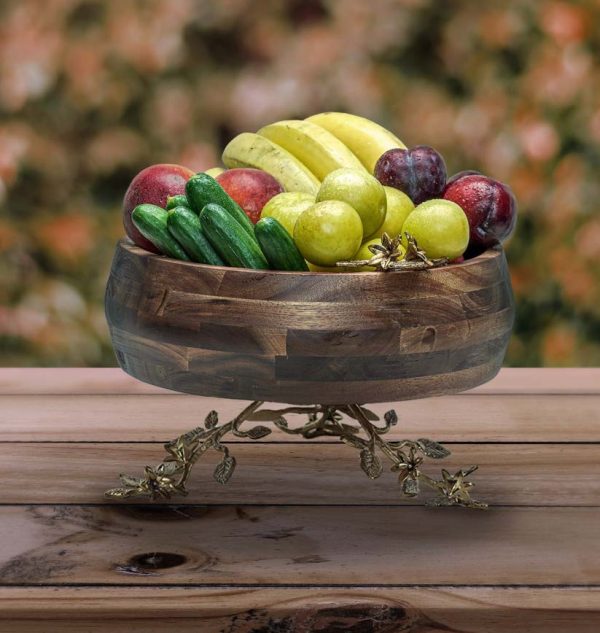 میوه خوری پایه دار طرح دیگچه کد 2051