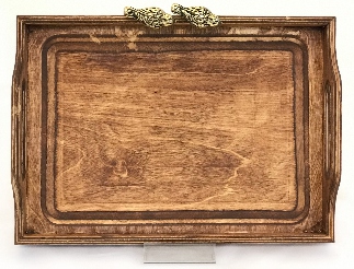 سینی متوسط چوبی کد ۱۶۸۸