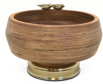 شکلات خوری بدون درب پایه دار کد ۱۷۱۵