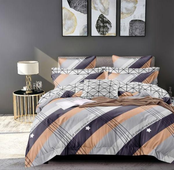 روتختی و ملحفه (دو نفره) طرح خط کد D13