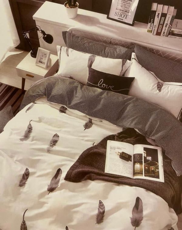 روتختی و ملحفه (دو نفره) طرح پر کد D32