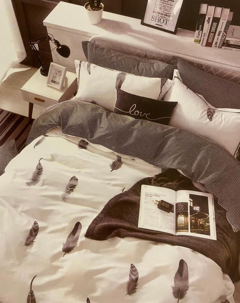 روتختی و ملحفه (دو نفره) طرح پر کد D32