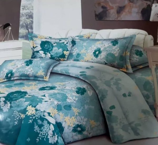 روتختی و ملحفه (دو نفره) طرح گل کد D36
