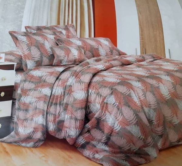 روتختی و ملحفه (دو نفره) طرح برگ کد D40