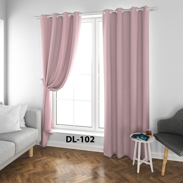 پرده چاپی طرح ساده DL102