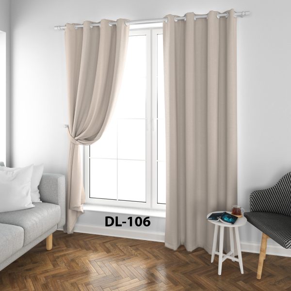 پرده چاپی طرح ساده DL106