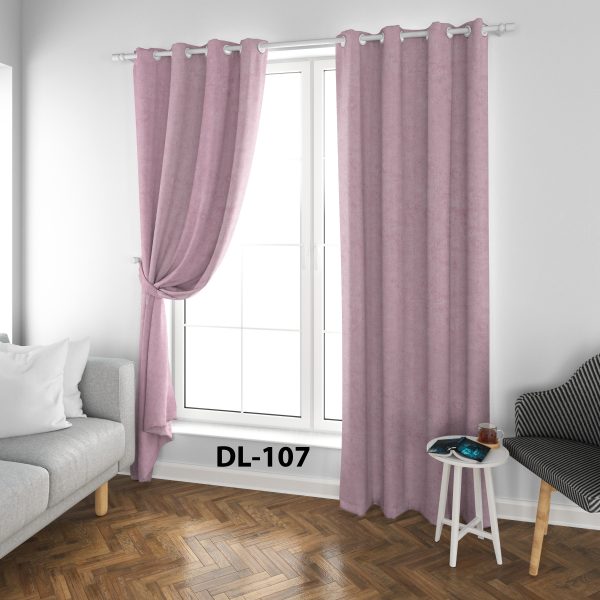 پرده چاپی طرح ساده DL107