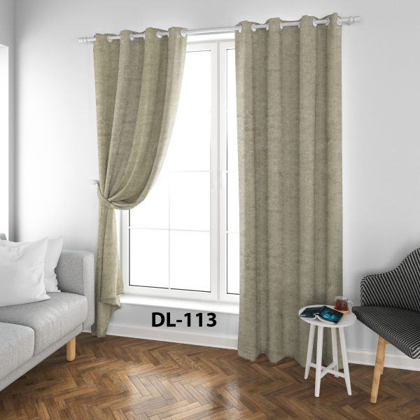 پرده چاپی طرح ساده DL113