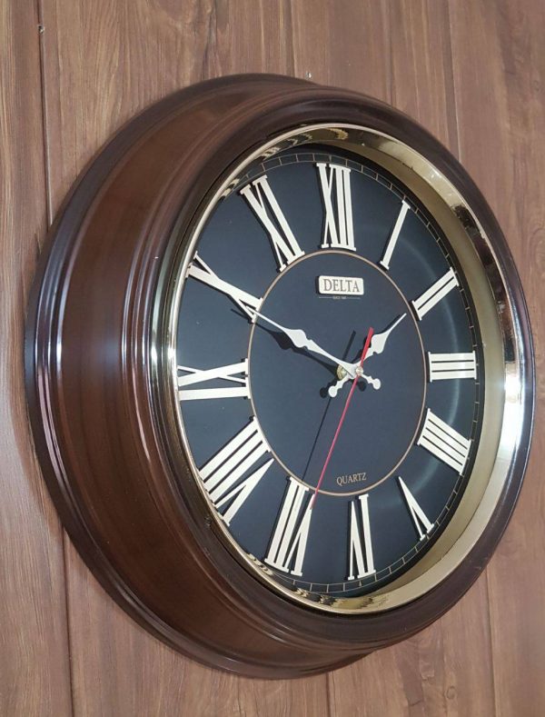 ساعت دیواری گرد دلتا 202