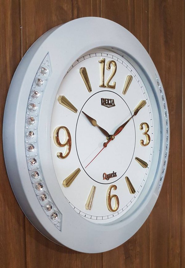 ساعت دیواری دلتا 302 نگین دار