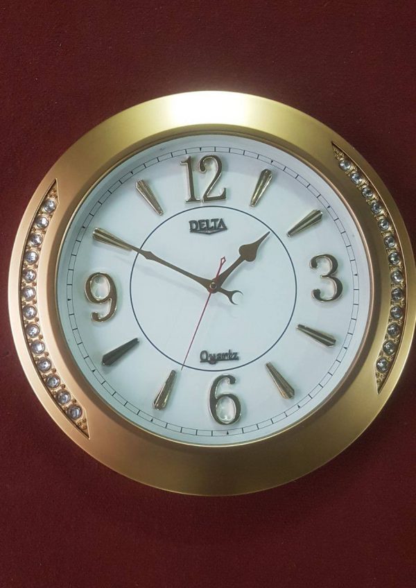 ساعت دیواری دلتا 302 نگین دار