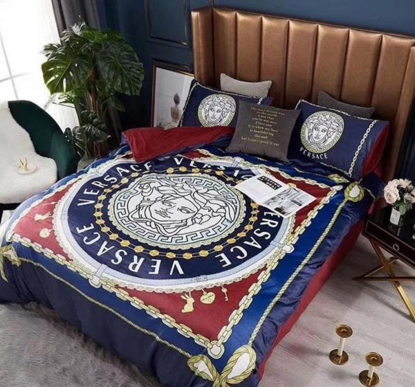 روتختی و ملحفه (دو نفره) طرح ورساچه کد E12