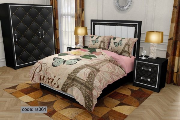 روتختی و ملحفه (دو نفره) طرح شهر کد rs361