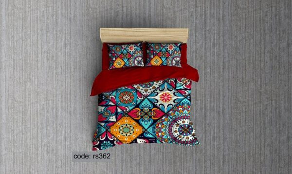 روتختی و ملحفه (دو نفره) طرح خاص کد rs362