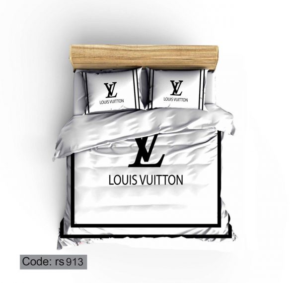 روتختی و ملحفه (دو نفره) طرح Louis Vuitton کد rs913