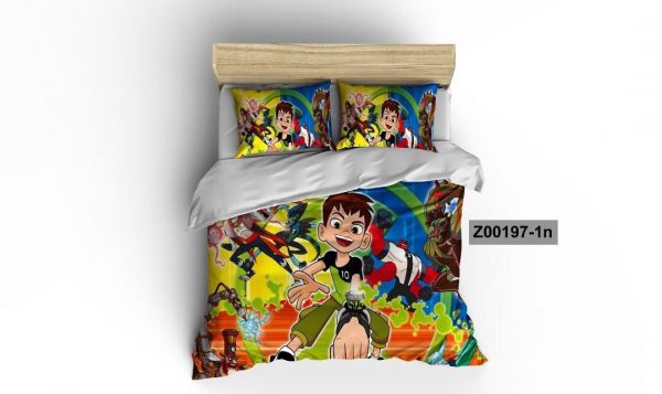 روتختی و ملحفه (دو نفره) طرح بن تن کد z00197-1n