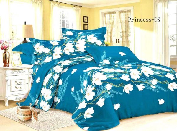 روتختی و ملحفه (دو نفره) طرح گل کد F11