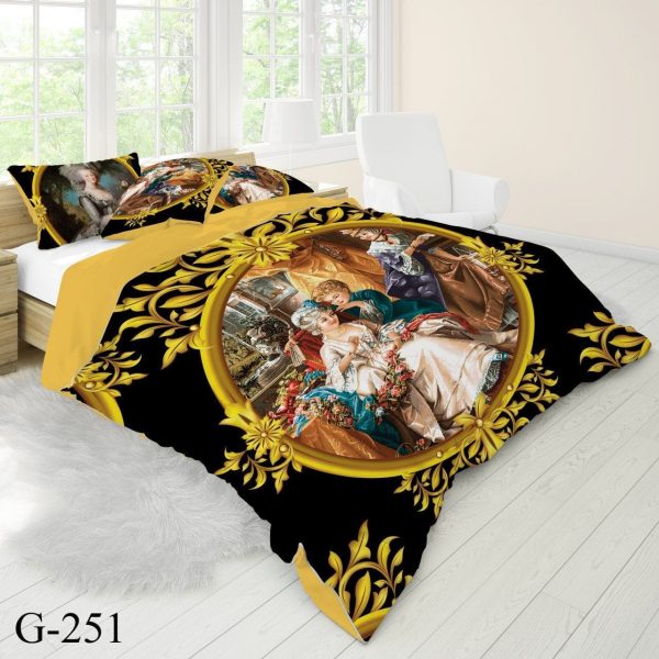 روتختی و ملحفه (دو نفره) طرح نقاشی کد G251