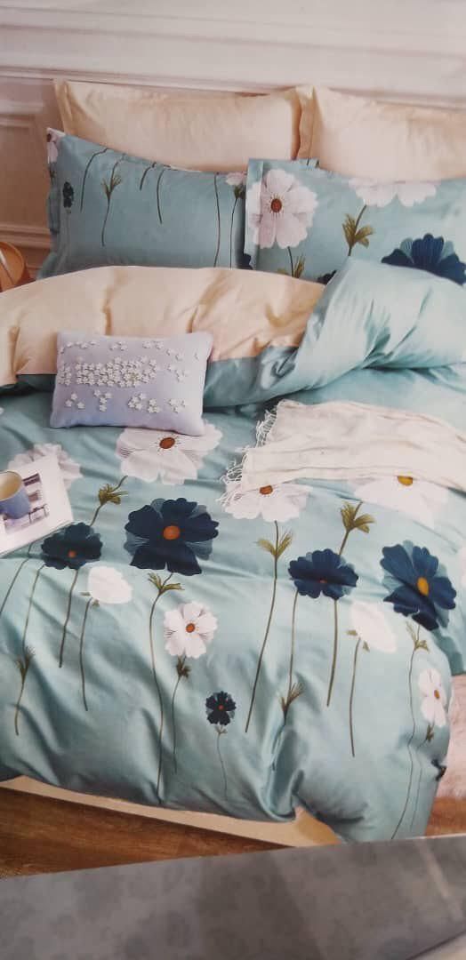 روتختی و ملحفه (دو نفره) طرح گل کد F26