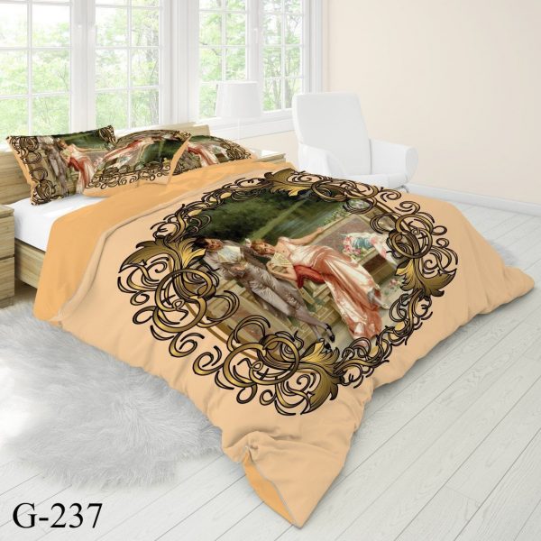 روتختی و ملحفه (دو نفره) طرح نقاشی کد G237