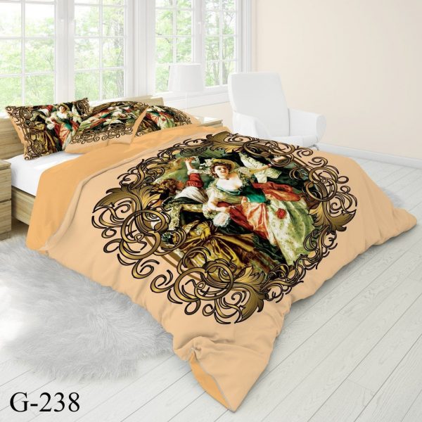 روتختی و ملحفه (دو نفره) طرح نقاشی کد G238