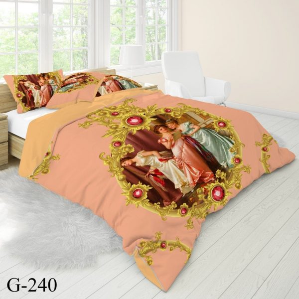 روتختی و ملحفه (دو نفره) طرح نقاشی کد G240