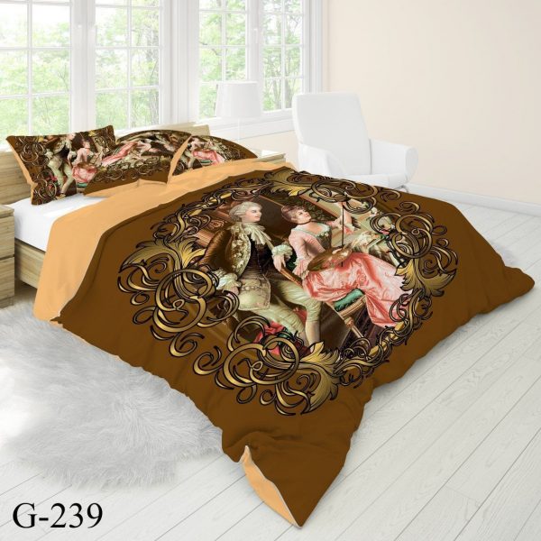 روتختی و ملحفه (دو نفره) طرح نقاشی کد G239