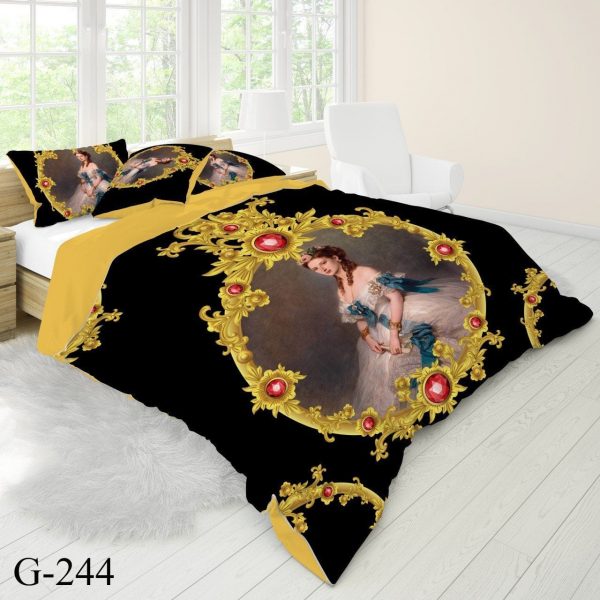 روتختی و ملحفه (دو نفره) طرح نقاشی کد G244